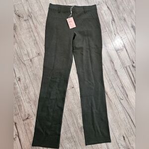 NWT Quince Stretch Trouser Pants Army Green Medium Tall